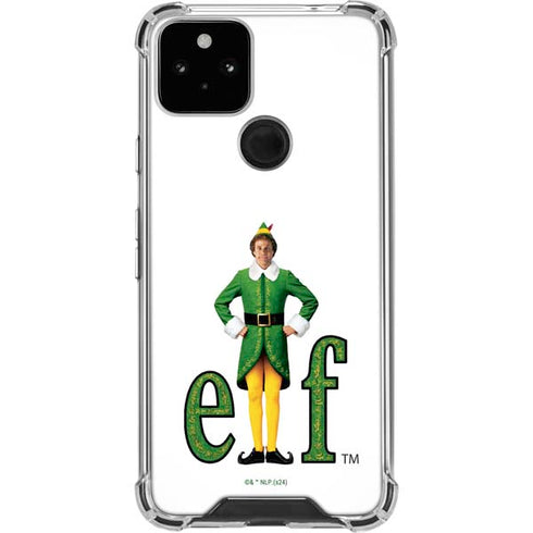 Buddy The Elf Google Pixel 5 Clear Case